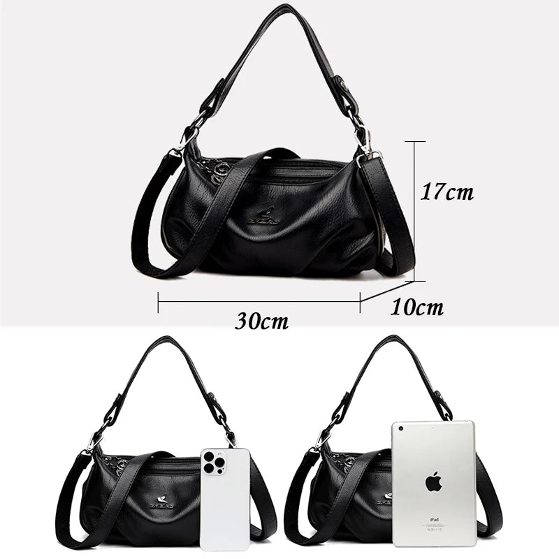 Purses And Handbags High Quality Leather Crossbody Bags for Women 2023 New Ladies Hand Shoulder Bags Luxury Designer Handbag