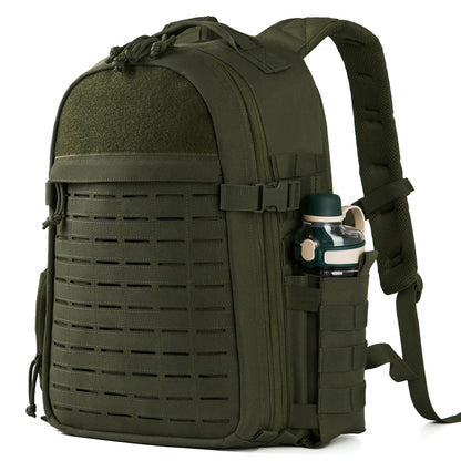 QT&QY 35L Tactical Backpack For Men Molle 3 Day survival Backpack School Hunting Camping Hiking Rucksack Survival Bug Out Bag