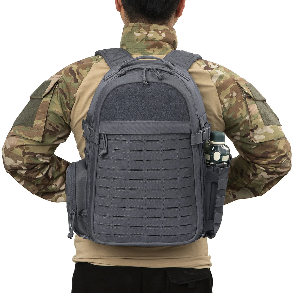 QT&QY 35L Tactical Backpack For Men Molle 3 Day survival Backpack School Hunting Camping Hiking Rucksack Survival Bug Out Bag