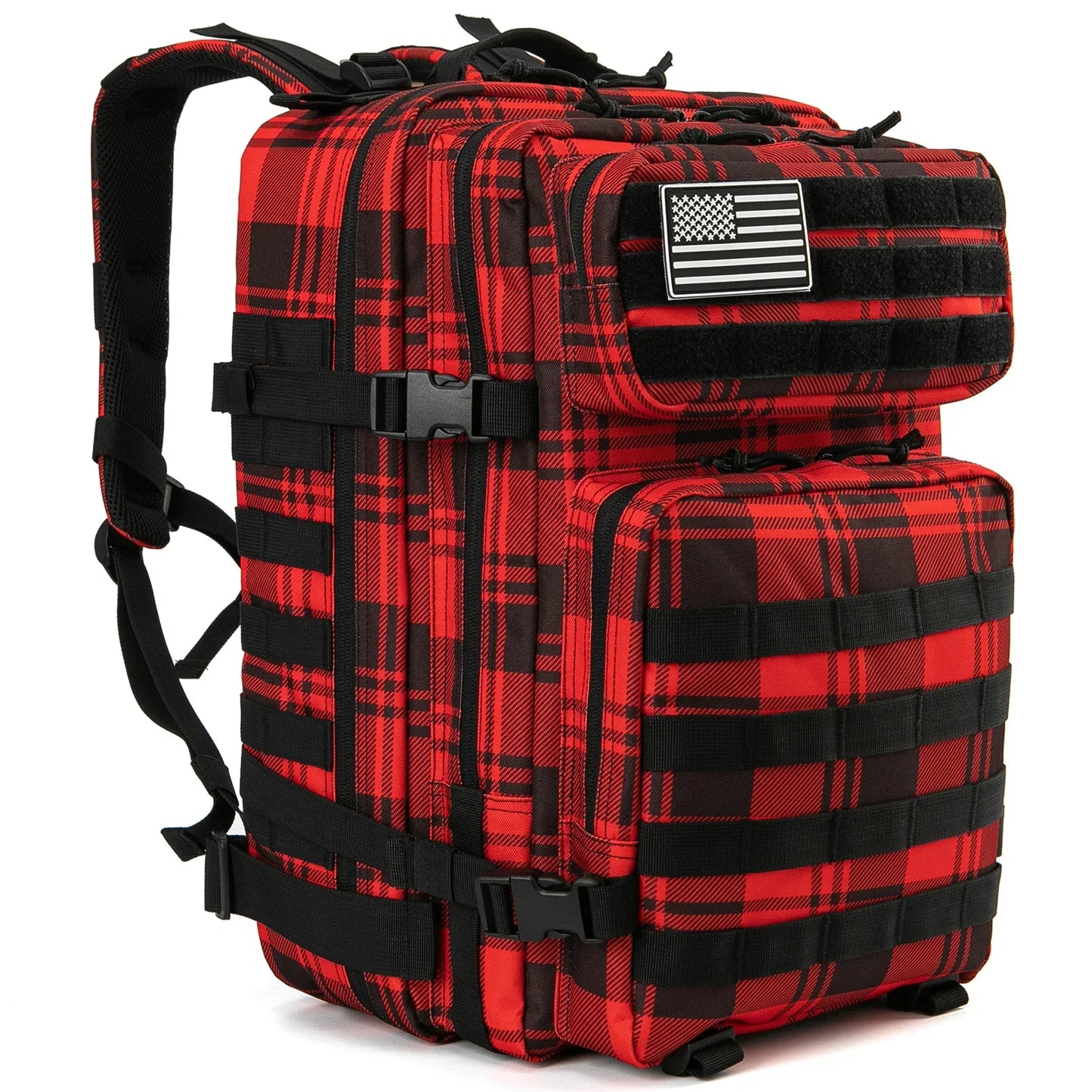 QT&QY Outdoor Tactical Backpacks 45L Large Capacity Man 3 Days Molle Assault Bags For Outdoor Trekking Camping Backpack