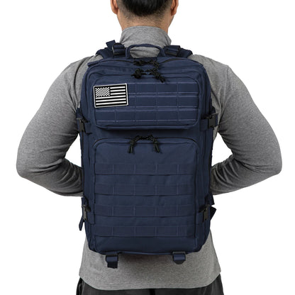 QT&QY Outdoor Tactical Backpacks 45L Large Capacity Man 3 Days Molle Assault Bags For Outdoor Trekking Camping Backpack