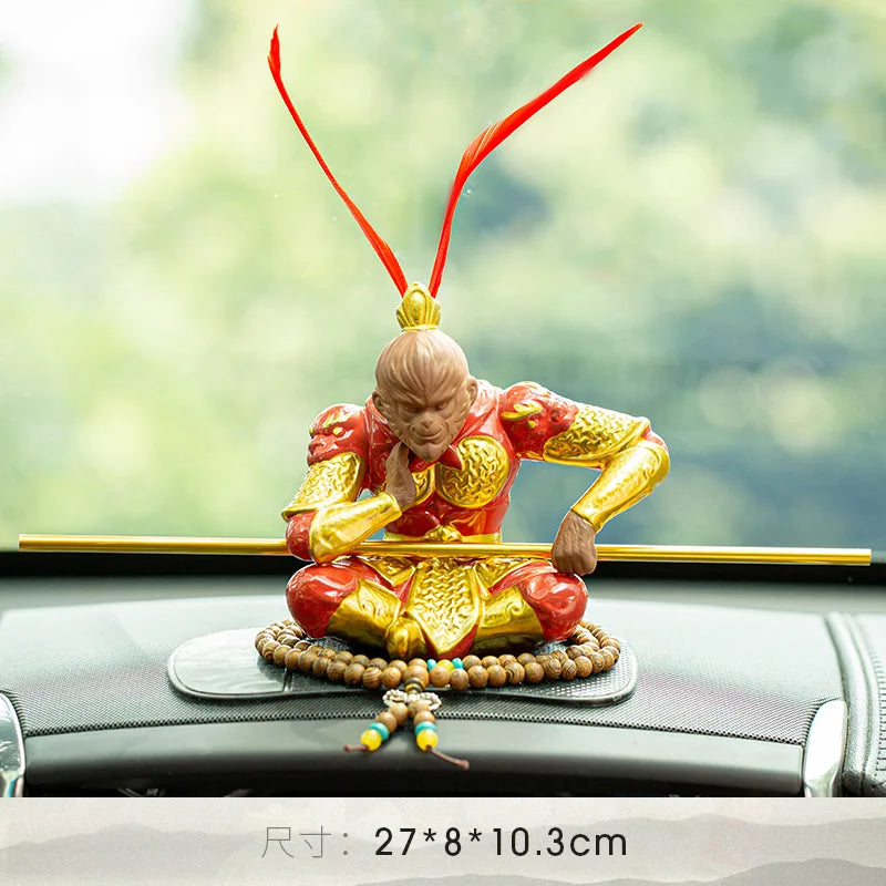 Qi Tian Da Sheng Sun Wukong Monkey Creative Car Decoration Dou Defeats Buddha Car Decoration Personalized Car Decoration