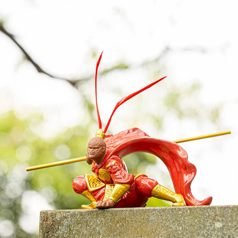 Qi Tian Da Sheng Sun Wukong Monkey Creative Car Decoration Dou Defeats Buddha Car Decoration Personalized Car Decoration