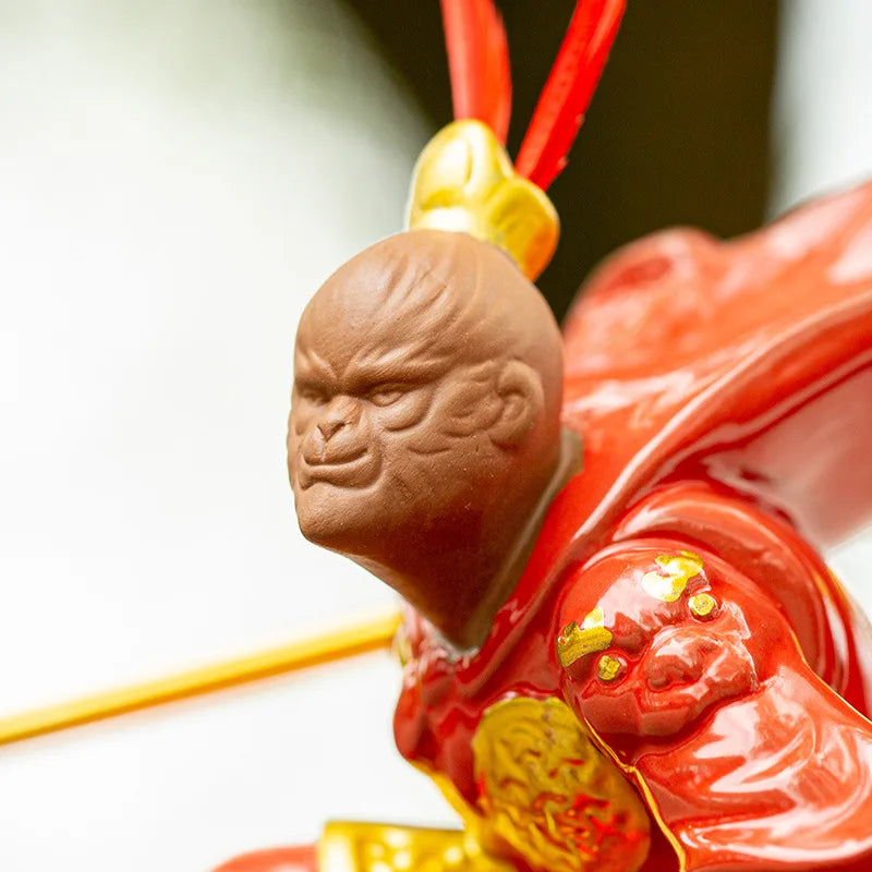 Qi Tian Da Sheng Sun Wukong Monkey Creative Car Decoration Dou Defeats Buddha Car Decoration Personalized Car Decoration