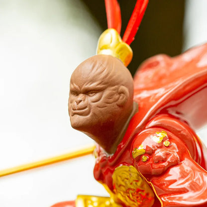 Qi Tian Da Sheng Sun Wukong Monkey Creative Car Decoration Dou Defeats Buddha Car Decoration Personalized Car Decoration