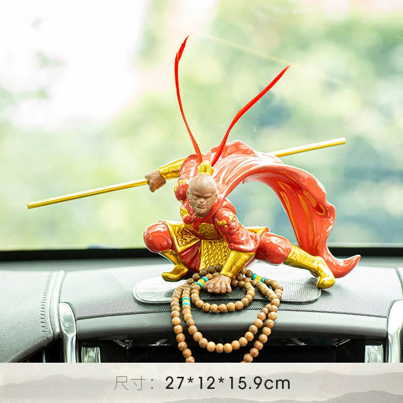 Qi Tian Da Sheng Sun Wukong Monkey Creative Car Decoration Dou Defeats Buddha Car Decoration Personalized Car Decoration
