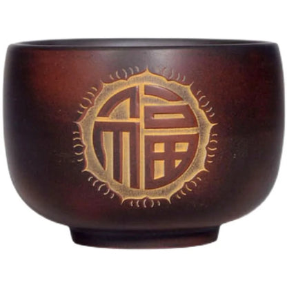 Qin Zhou Ceramic Qinzhou Ni Xing Tao(Not Yixing Clay Teapot)Handmade  teacup  for Puer oolong Kung Fu Cha Gift For Mother