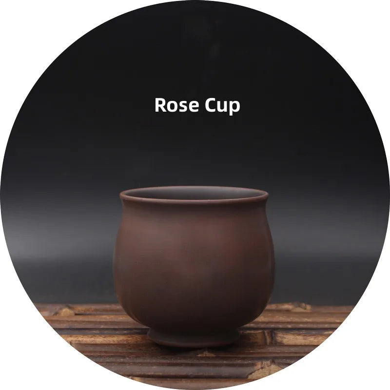 Qin Zhou Ceramic Qinzhou Ni Xing Tao(Not Yixing Clay Teapot)Handmade  teacup  for Puer oolong Kung Fu Cha Gift For Festival