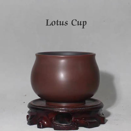 Qin Zhou Ceramic Qinzhou Ni Xing Tao(Not Yixing Clay Teapot)Handmade  teacup  for Puer oolong Kung Fu Cha Gift For Festival