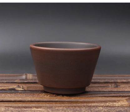 Qin Zhou Ceramic Qinzhou Ni Xing Tao(Not Yixing Clay Teapot)Handmade  teacup  for Puer oolong Kung Fu Cha Gift For Festival