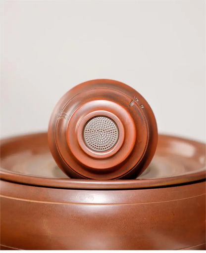 Qinzhou Nixing Clay Pure Handmade  Tea Leak Tea filt(Not Yixing Zisha)  Ceramic  Kung Fu Tea Set Drinkware Tea Ceremony