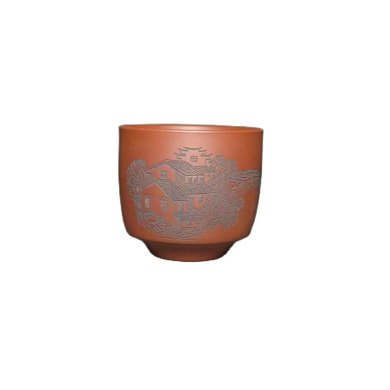 Qinzhou Nixing Tao Handmade Carving Master cup(Not Yixing Clay Teapot) teacup for Puer oolong Kung Fu Cha Gift For Festival