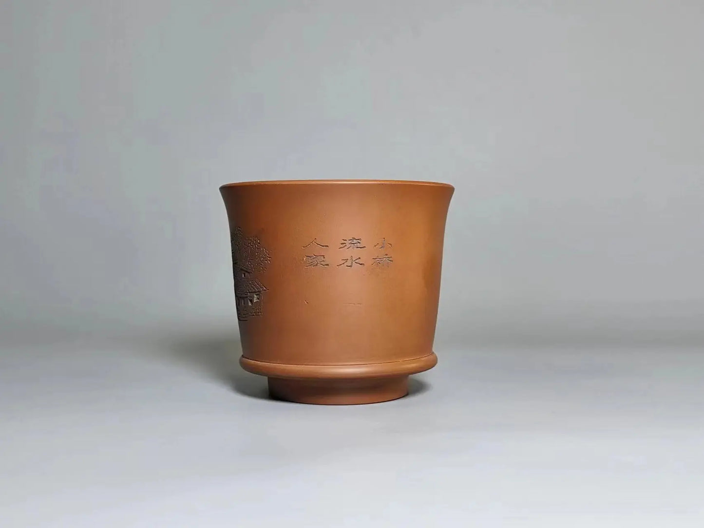 Qinzhou Nixing Tao Handmade Carving Master cup(Not Yixing Clay Teapot) teacup for Puer oolong Kung Fu Cha Gift For Festival