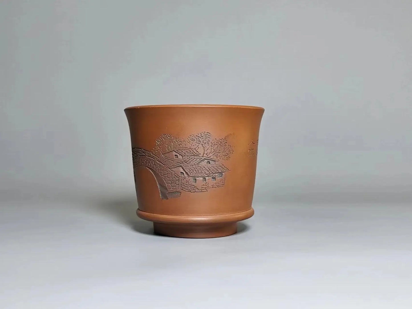 Qinzhou Nixing Tao Handmade Carving Master cup(Not Yixing Clay Teapot) teacup for Puer oolong Kung Fu Cha Gift For Festival