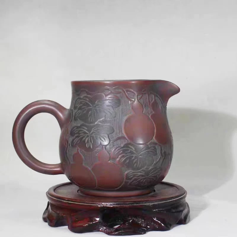 Qinzhou Nixing Tao Handmade Gongdao Cup(Not Yixing Clay Teapot)Handmade teacup for Puer oolong Kung Fu Cha