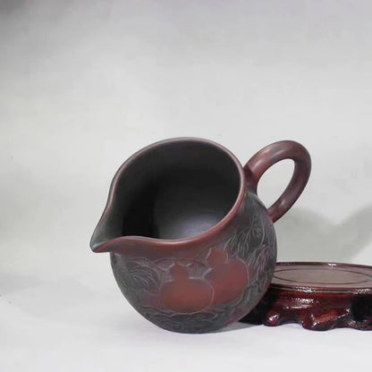 Qinzhou Nixing Tao Handmade Gongdao Cup(Not Yixing Clay Teapot)Handmade teacup for Puer oolong Kung Fu Cha