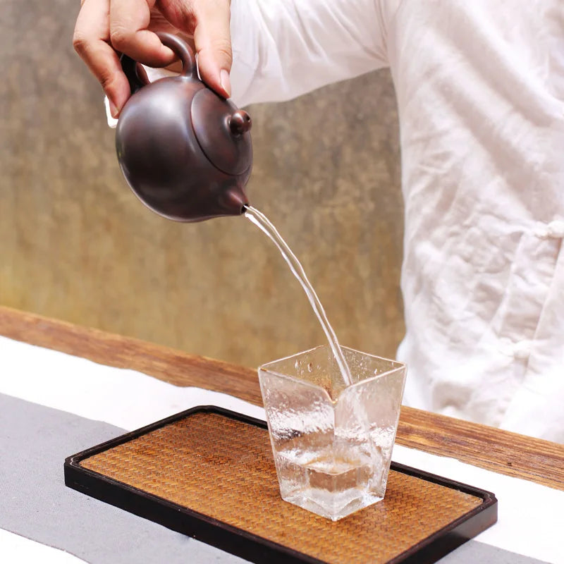 Qinzhou Xishi Qinzhou Nixing Kettle(not Yixing) nixing Tao Pure Handmade Teapot for Dalongpao Liubao Oolong Gift Box Package
