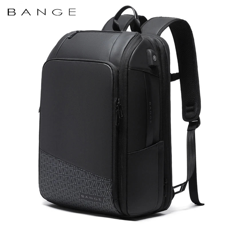 Quality 15.6" Laptop Travel Business Style Backpack Men  Scalable Large Capacity Anti-theft Male Women Luxury Luggage Tote Bags
