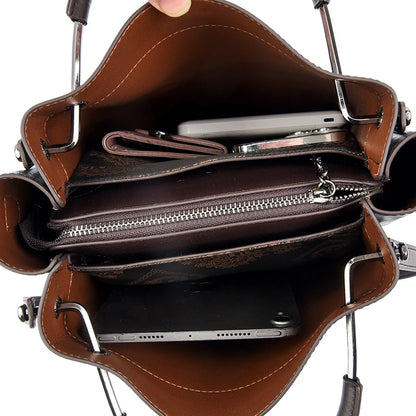 Quality Leather Soft Leather Women Totes Bag 2024 New Luxury Female Shoulder Crossbody Bag Designer Ladies Handbag Messenger Sac