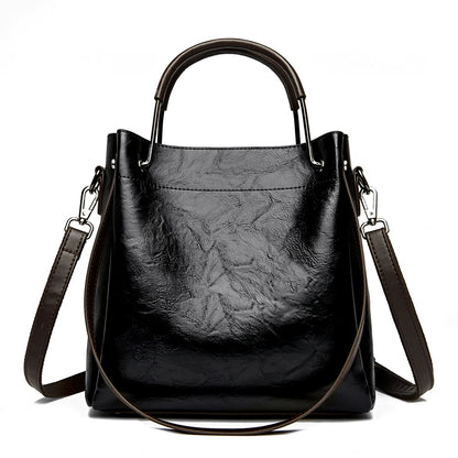 Quality Leather Soft Leather Women Totes Bag 2024 New Luxury Female Shoulder Crossbody Bag Designer Ladies Handbag Messenger Sac