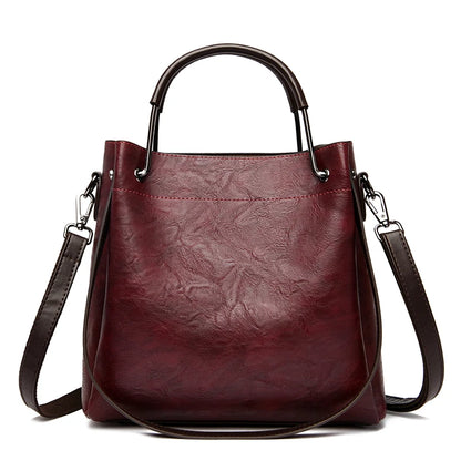 Quality Leather Soft Leather Women Totes Bag 2024 New Luxury Female Shoulder Crossbody Bag Designer Ladies Handbag Messenger Sac