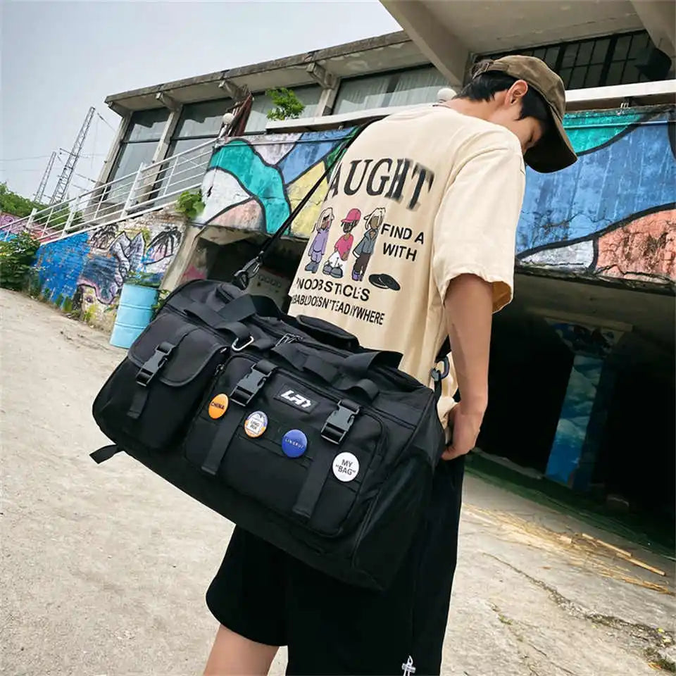 Quality Nylon Waterproof Travel Backpacks Men Climbing Travel Bags Hiking Backpack Outdoor School Bag Backpack Men