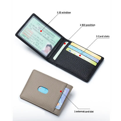 RFID Blocking Driver License Holder for Men Women Credit Card Holder Wallet