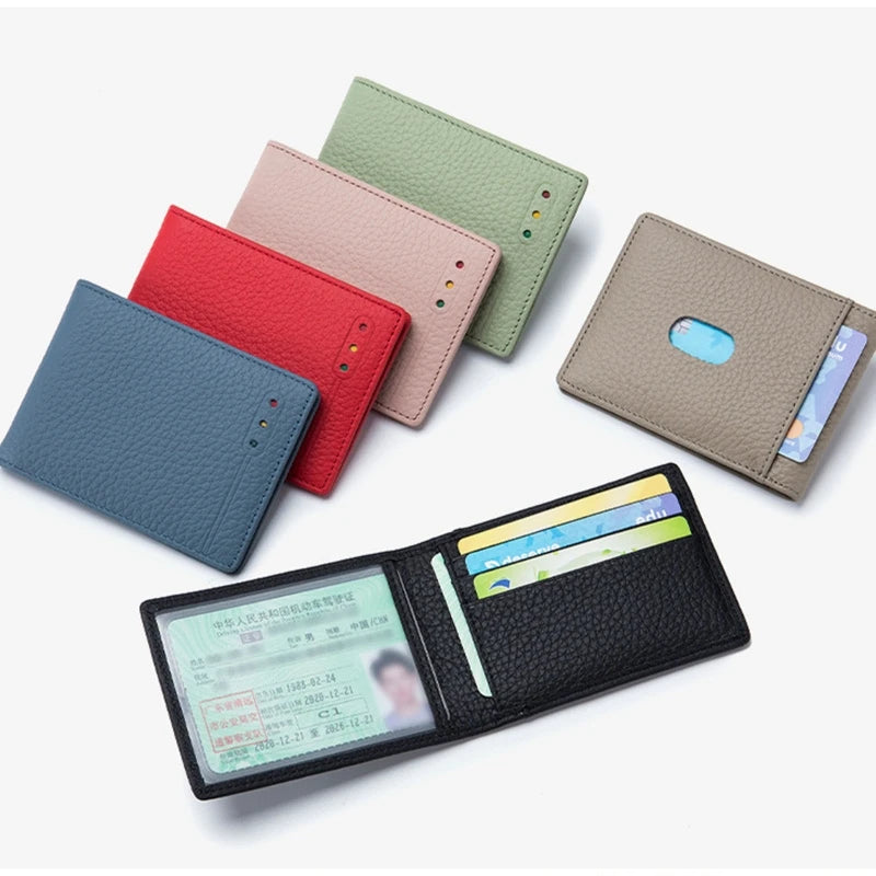 RFID Blocking Driver License Holder for Men Women Credit Card Holder Wallet