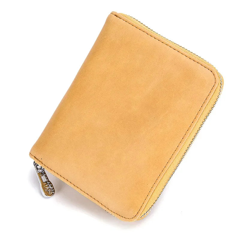 RFID Blocking Genuine Leather Women Wallets Men Credit Wallet Anti Theft 36 Card Holder Man Passport Cell Phone Purse