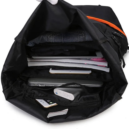 RUIL 2024 High Capacity Backpack Men's Travel Durable Schoolbag Laptop Large Computer Bag