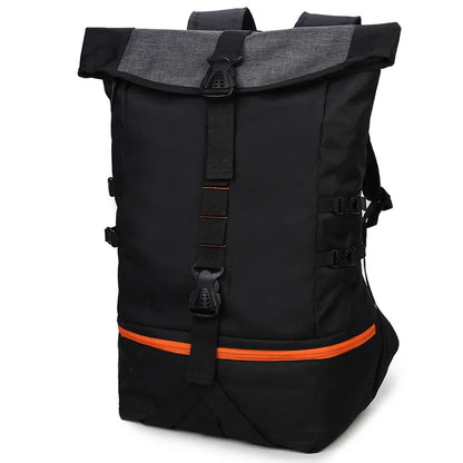 RUIL 2024 High Capacity Backpack Men's Travel Durable Schoolbag Laptop Large Computer Bag