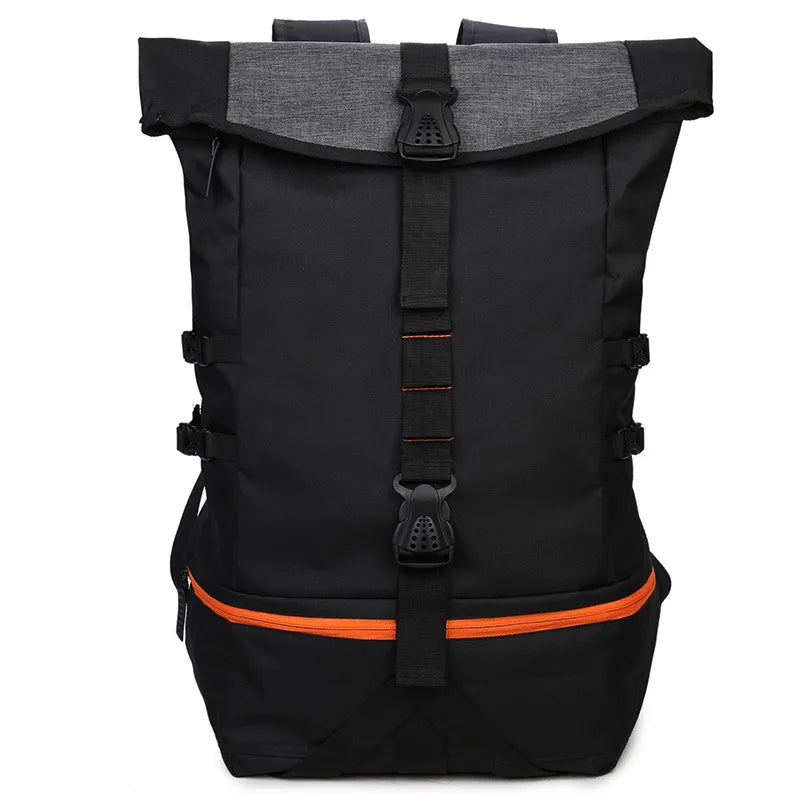 RUIL 2024 High Capacity Backpack Men's Travel Durable Schoolbag Laptop Large Computer Bag