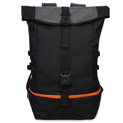RUIL 2024 High Capacity Backpack Men's Travel Durable Schoolbag Laptop Large Computer Bag