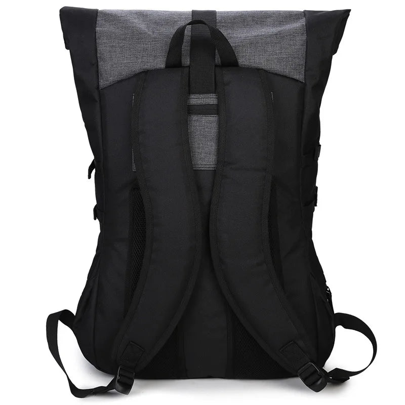 RUIL 2024 High Capacity Backpack Men's Travel Durable Schoolbag Laptop Large Computer Bag
