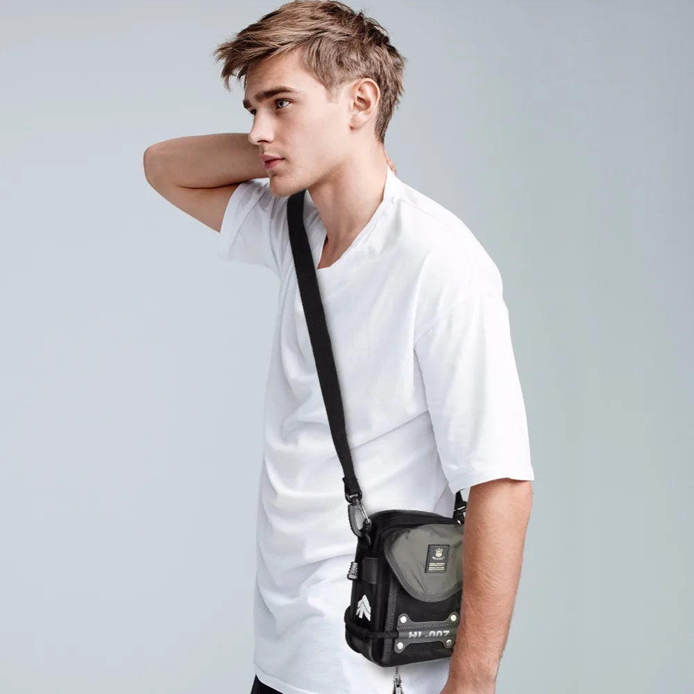 RUIL 2024 Men Messenger Bags Top Waist Packs New Arrival Classic Oxford High Quality Special Offer Hot Sale Crossbody Bag
