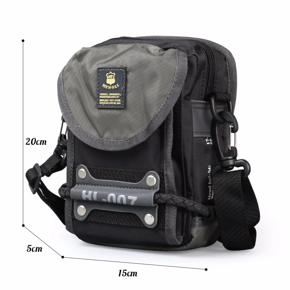 RUIL 2024 Men Messenger Bags Top Waist Packs New Arrival Classic Oxford High Quality Special Offer Hot Sale Crossbody Bag