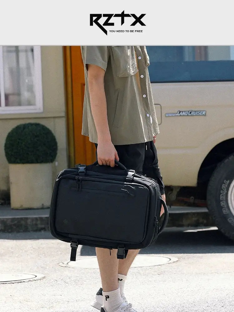 RZTX  Men‘s 15.6 Inch Laptop Backpacks Waterproof Schoolbag Big Capacity Travel School Bag Pack Backpack For Male Mochilas