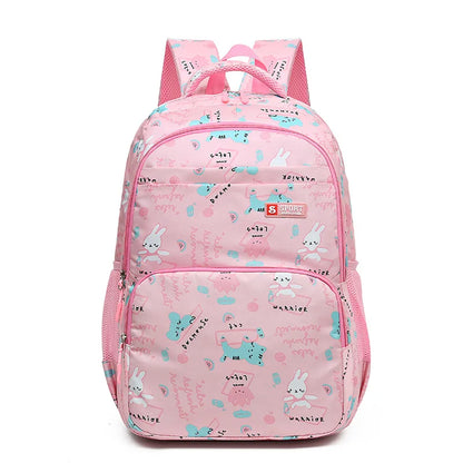 Rabbit School Bags For Teenage Girls Schoolbag Children Backpacks Cute Animal Print Canvas School Backpack Kids Book Bag Pack