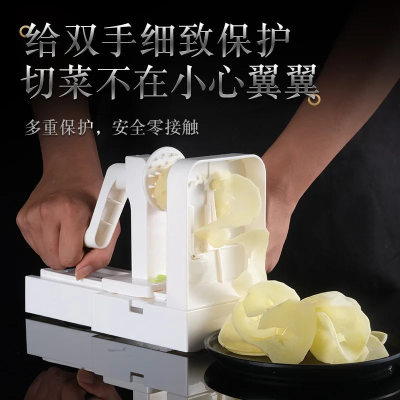 Radish Grater Kitchen Accessories Shredded Potato Shredder Folding Reel Graze Home Gadgets Slicer Novel Tools Dining Bar Garden
