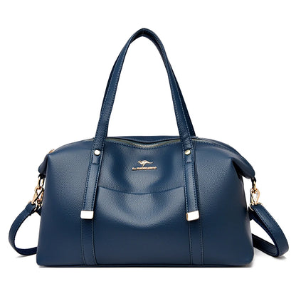 Real Women Soft Leather Shoulder Bags Luxury Women's Bag High Quality Ladies Handbag Fashion Female Messenger Bag Large Tote Sac