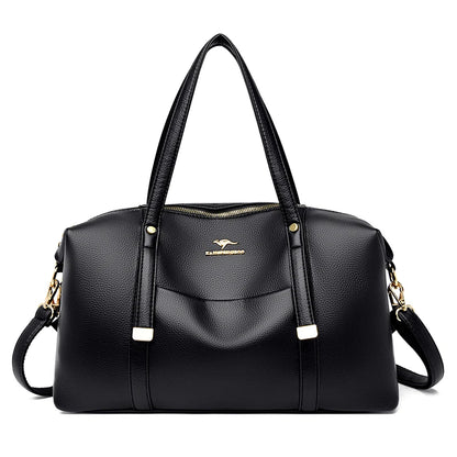 Real Women Soft Leather Shoulder Bags Luxury Women's Bag High Quality Ladies Handbag Fashion Female Messenger Bag Large Tote Sac