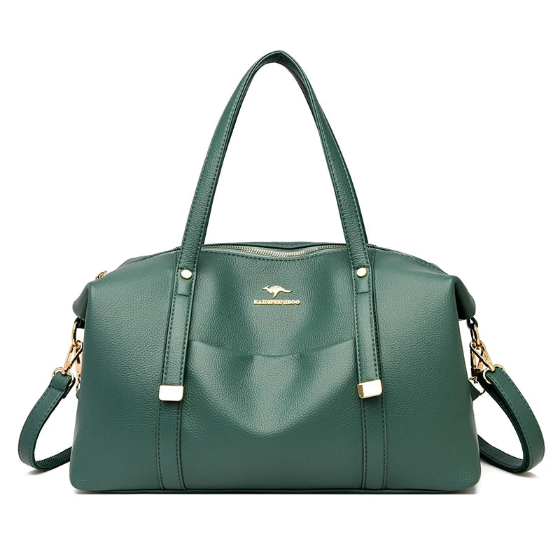 Real Women Soft Leather Shoulder Bags Luxury Women's Bag High Quality Ladies Handbag Fashion Female Messenger Bag Large Tote Sac