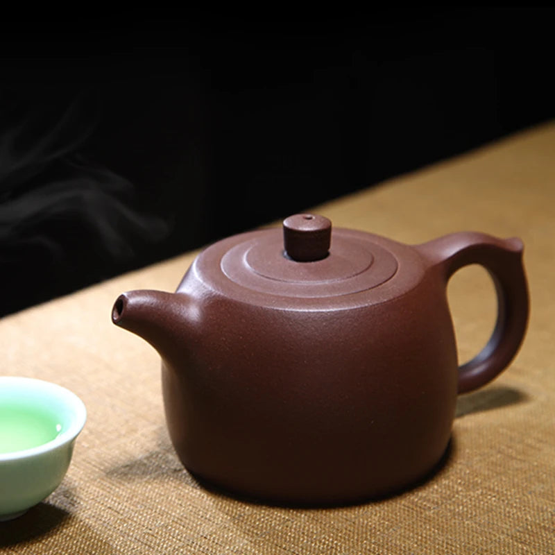 Real yixing zisha tea pot + 2 tea cups Chinese kungfu tea pot on sales Jing Lan pot of tea handmade teapot marked master pot new