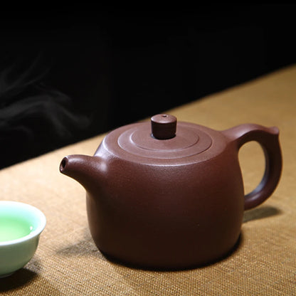 Real yixing zisha tea pot + 2 tea cups Chinese kungfu tea pot on sales Jing Lan pot of tea handmade teapot marked master pot new