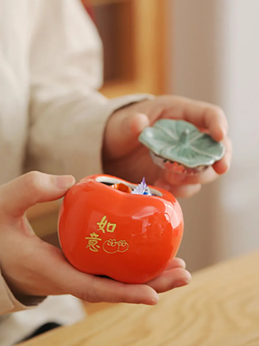 Red Ceramic Teapot Chinese Tea Pot Cup Beauty Kettle Wedding Supplies Household Tea Ceremony Customized Souvenir Gifts