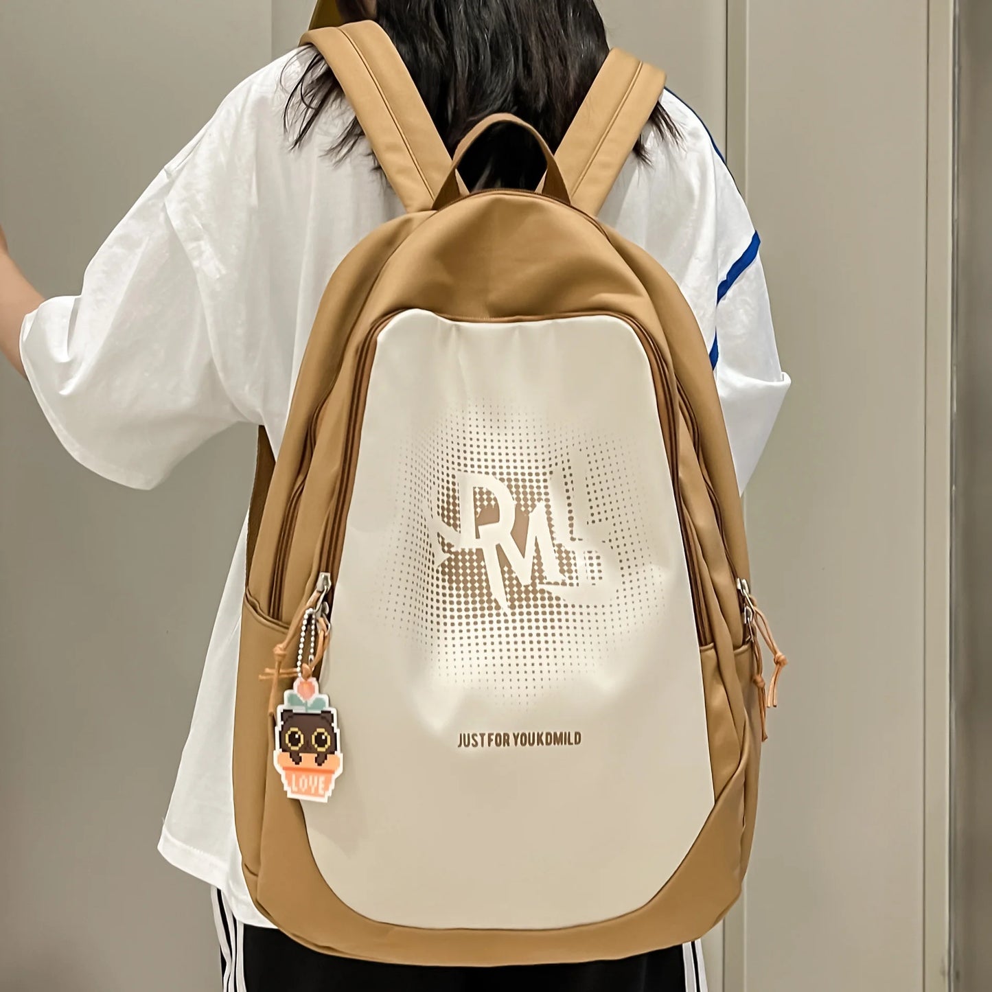 Red Girl High Capacity Travel Book Backpack Lady Nylon Bag Trendy Female Laptop Leisure College Backpack Fashion Women SchoolBag