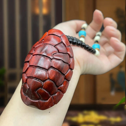 Red sandalwood, rich and top-notch, small handlebars, stationery, wooden carvings, turtle shells, car pendants and decorations