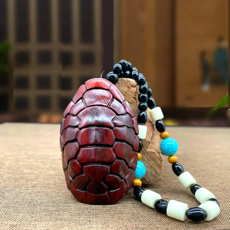 Red sandalwood, rich and top-notch, small handlebars, stationery, wooden carvings, turtle shells, car pendants and decorations
