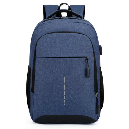 Reflective Men's 15.6 Inch Laptop Backpack USB Waterproof Notebook School Travel Bag Schoolbags Pack For Male Women Female