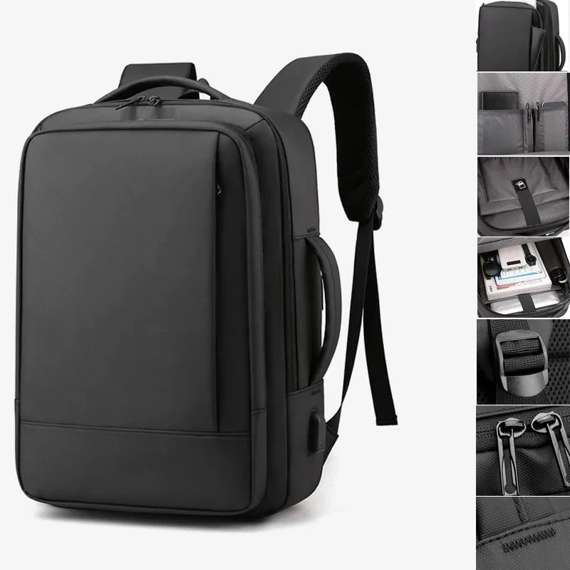 Reflective Men's Laptop Backpack Waterproof Notebook School Travel Bag Schoolbags Pack For Male Women Female